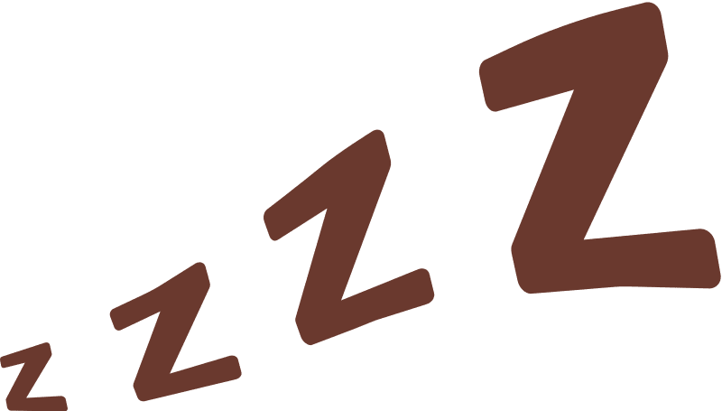 Brown "Z" letters on black background.
